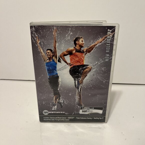 Les Mills Body Step 77 Complete with DVD, CD, Booklet and Case Tested Working! - Picture 1 of 4